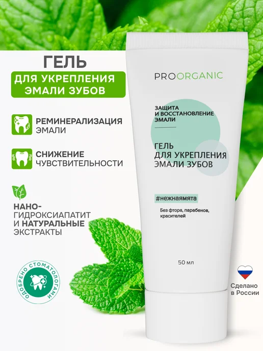 Гель для реминерализации мята